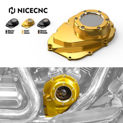 NICECNC Clear Cam Cover Shell 25700467 For Harley Fat Boy FLFBS 114 FLFB 107