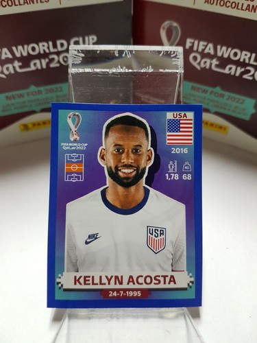 2022 Panini World Cup Qatar Stickers Blue (#NED1-#WAL20) USA Edition - YOU PICK - Picture 169 of 192