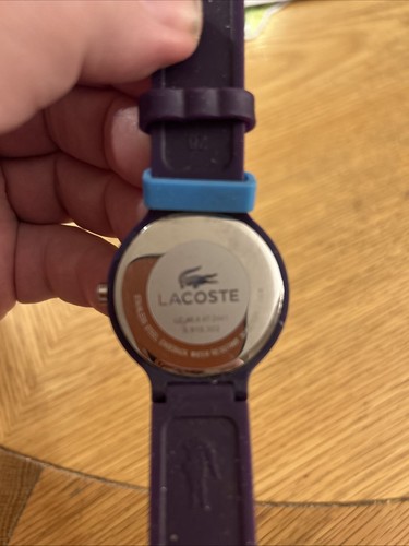 Lacoste Goa Watch Purple Green Unisex 2020061 - Picture 6 of 6