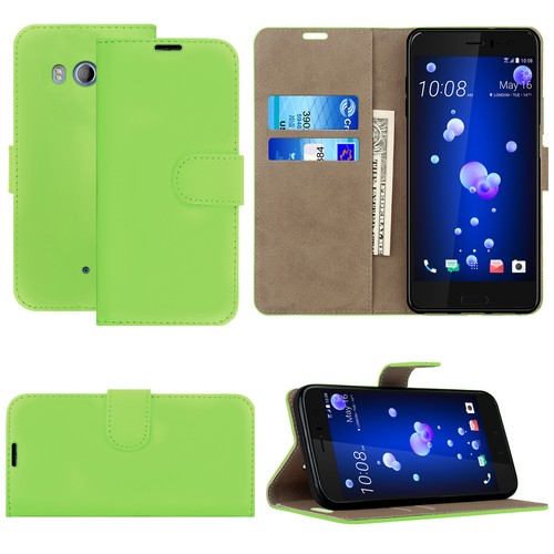 Leather Flip Case For HTC Desire 600 620 One M10 530 820 Mini Wallet Phone Cover - Picture 12 of 24
