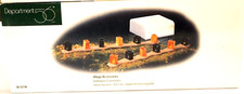 Dept 56 HALLOWEEN LUMINARIES Sidewalk Candle Pathway Lights Jack O'Lantern 52738