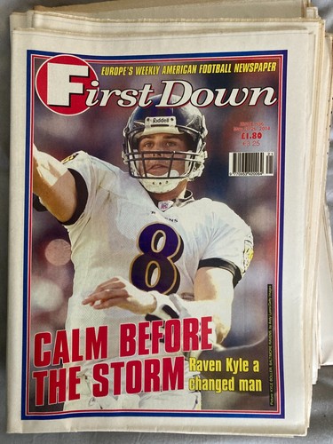 FIRST DOWN Europe's Weekly American Football NFL revista de periódico PUBLICACIÓN GRATUITA - Imagen 217 de 230