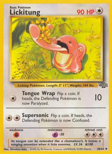 Pokemon TCG WoTC Jungle Set Cards English Pick your cards /64 - Picture 39 of 65