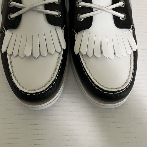 Sperry Top Sider x Brooks Brothers Kiltie Boat Shoes Men's Size 10.5 - Picture 8 of 10