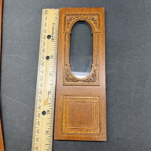 Vintage Houseworks Dollhouse Miniature Window and door lot unfinished - Imagen 8 de 13