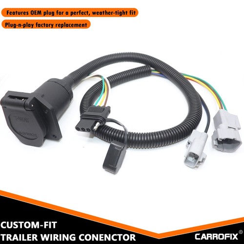Conector de remolque plano multiremolque 7 hojas y 4 vías para Toyota Tundra 2007-2013 - Imagen 5 de 7