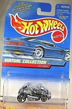 2000 Hot Wheels #151 Virtual Collection Cars GO KART Purple w/Chrome 5Dot Sp/MW