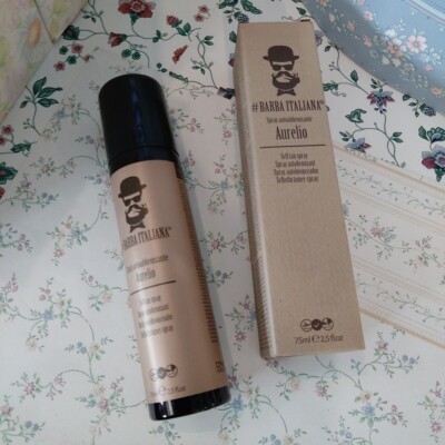 Italienischer Bart Selbstbräunungsspray Aurelium 75 ml natürliche Färbung 