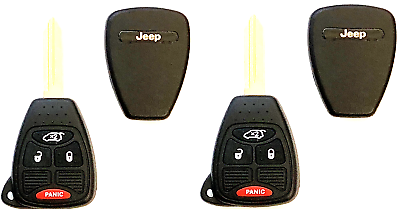 Quality USA Seller X2 Dodge Remote Head Key Shell 3 Button Removable Blade A