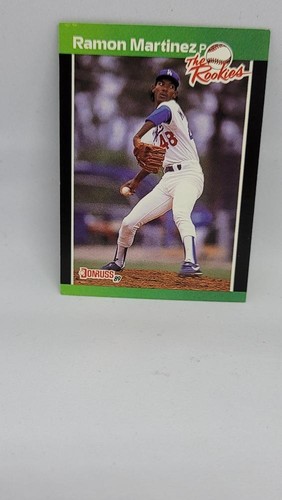 1989 Donruss The Rookies Ramon Martinez Baseball Cards #45 - Picture 3 of 4