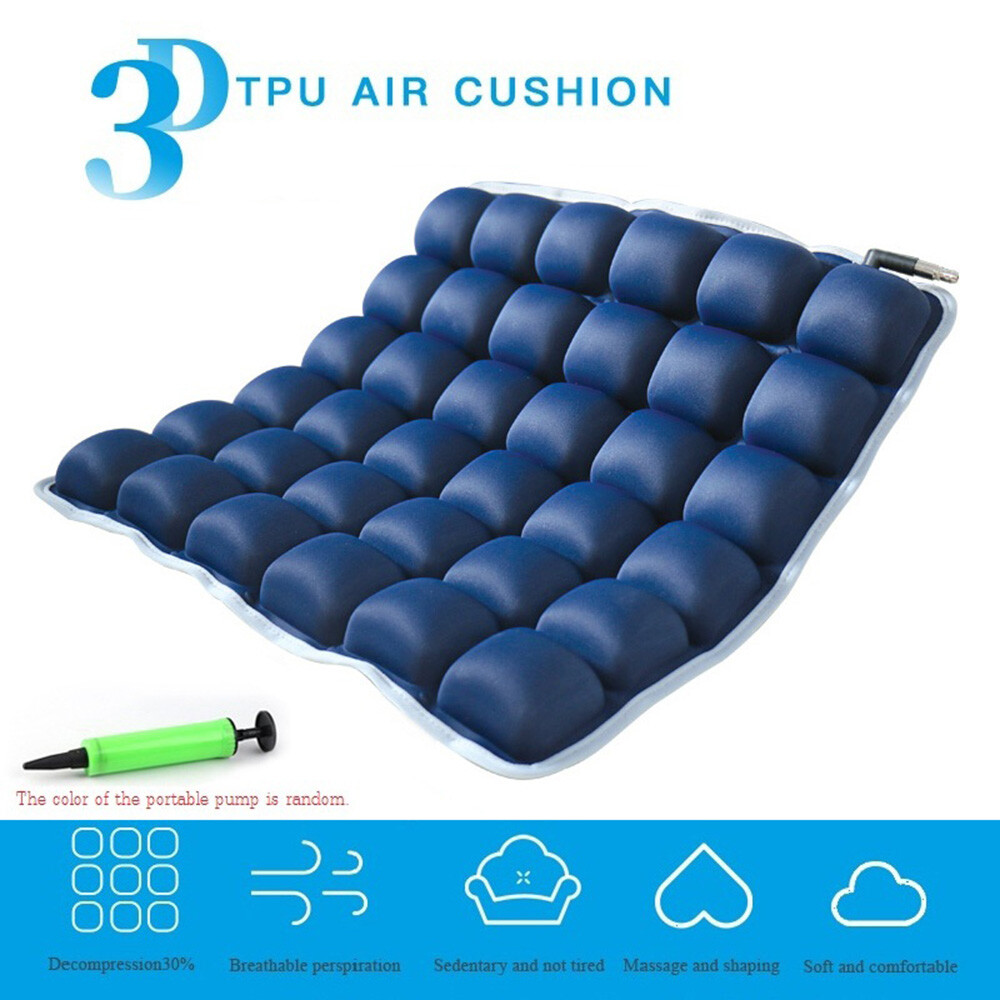 Pressure Relieving Air Cushion Anti-Bedsore Breathable and Comfort Cushion  - China Wheelchair Air Cushion, Cover Air Cushion