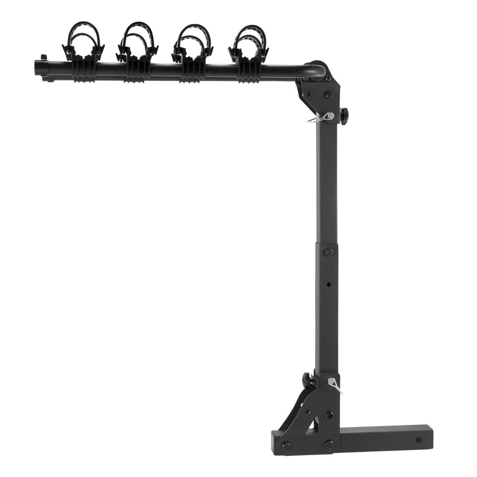 VEVOR 4 Bike Rack Hitch Mount Folding Swing Down Bicycle Carrier Car ...