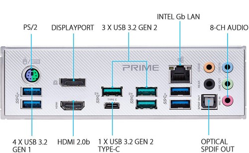 ASUS PRIME X570-PRO AMD AM4 ATX Motherboard Dual M.2 PCIe 4.0 - Open Box - 第 4/4 張圖片