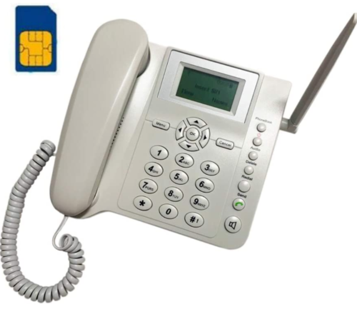 BW Wireless GSM Tischhandy SIM-Karte Home Office Tischtelefon schneller Versand - Bild 8 von 24