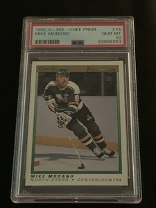1990 OPC Premier #74 Mike Modano Rookie PSA 10 GEM MINT RC HOF