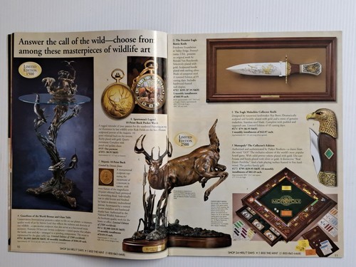 FRANKLIN MINT CATALOGUE - INFINITY'S DOORWAY LATE SUMMER 2003 - Picture 4 of 12