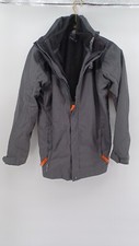 Karrimor Coat Kids Boys 12 11-12 yrs. Gray Waterproof Windproof Breathable