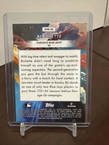 2024 Topps Chrome Cosmic Bo Bichette Stars in the Night #STN-25 - Picture 2 of 2