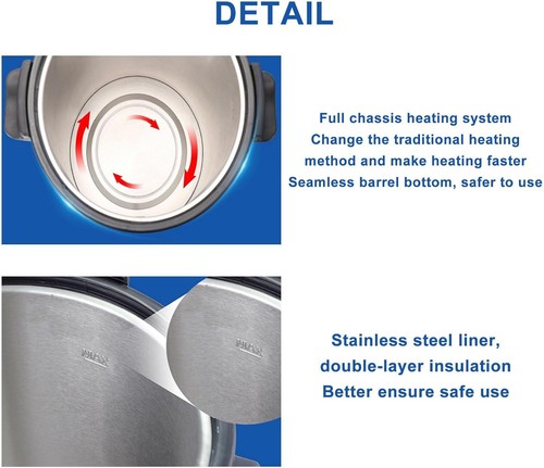 10L 20L Digital Wachsschmelzer Elektrisch Wachs-Schmelztiegel Kerzenherstellung - Zdjęcie 8 z 21