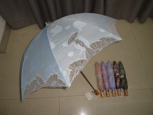 Brand New Parasol Umbrella Wedding Bridal Anti-UV Sun OZ STOCK Local Sydney - Picture 4 of 12