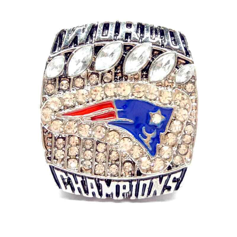 2018 New England Patriots Super Bowl NFL Champions Ring Replica 8-13 size