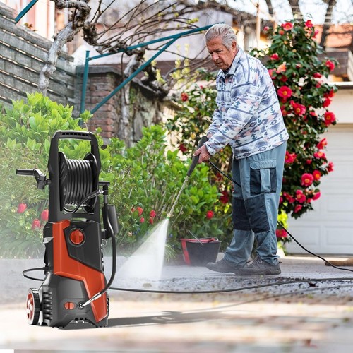 Efficient 5000 PSI Electric Pressure Washer - Energy Saving & Easy Storage - Picture 7 of 8