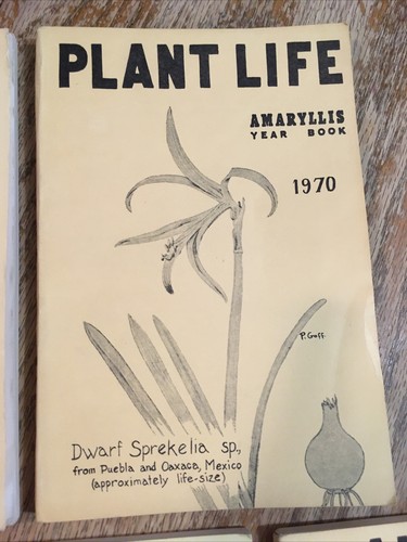 Select 1 Book from Lot ~ Plant Life Amaryllis Year Book 1960 - 1982 - Bild 3 von 9
