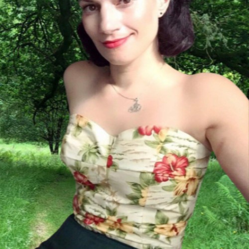 50s Sewing Pattern: Tiki Bra's, Crop Tops, Bustier - Bust=33- 43.5" (84-110.5cm) - Picture 6 of 9