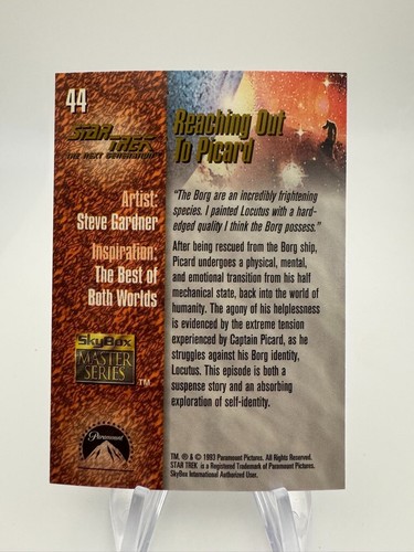 1993 SkyBox Star Trek Master Series Single Cards YOU PICK! - Picture 110 of 202