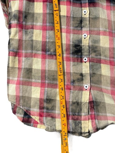 Fantastic Fawn Women’s Flannel Tunic Shirt Medium - Picture 9 of 9