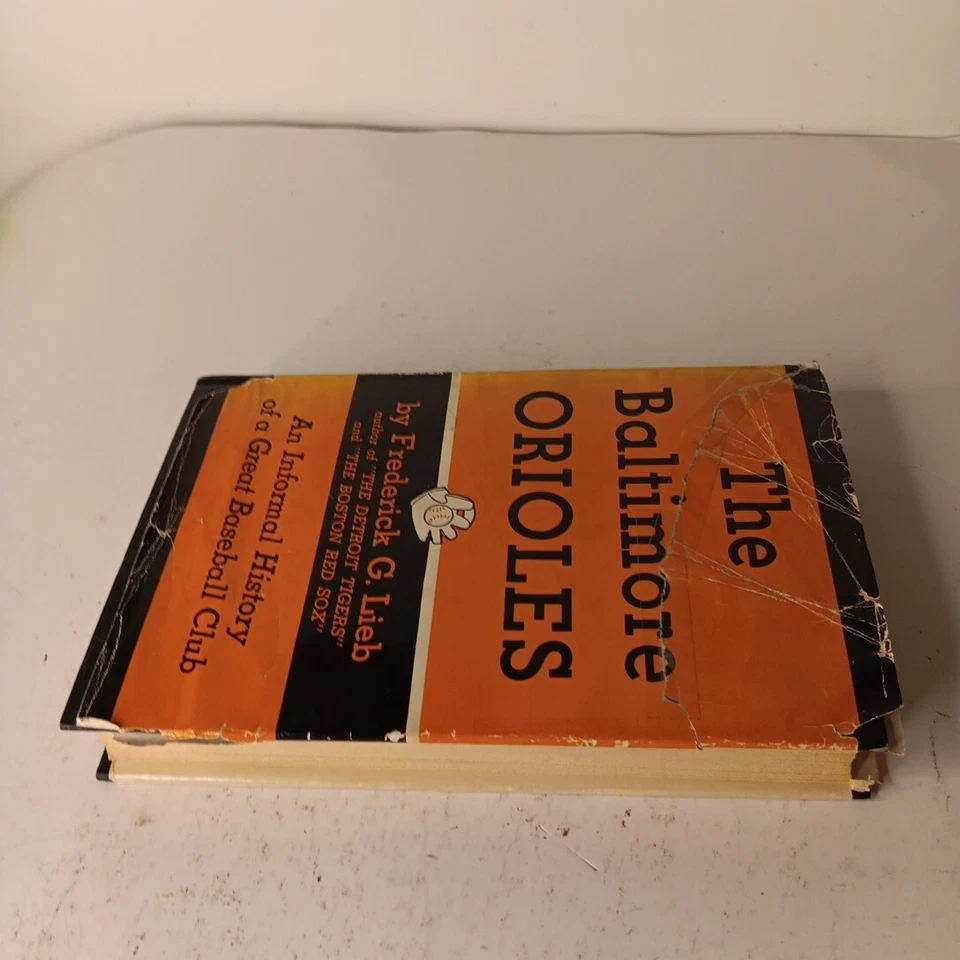 The Baltimore Orioles by Frederick G. Lieb HC (1955) Foto 4 de 4