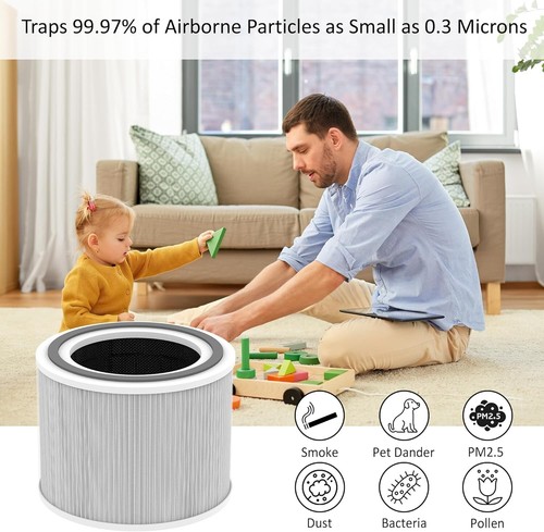 AROVEC Replacement Filter,Compatible with Apex300 True HEPA Air Purifier,Genuine - Picture 7 of 8