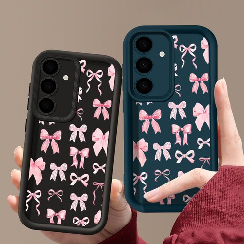 Linda funda protectora con arco a prueba de golpes para Samsung S25 S24 FE S23 Ultra A56 A36 A26 A16 - Imagen 6 de 19
