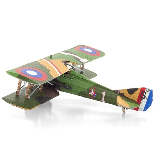 Fascinations Metal Earth SPAD S.XIII Französisches Jagdflugzeug 3D Modellbausatz 1:58 - Bild 4 von 7