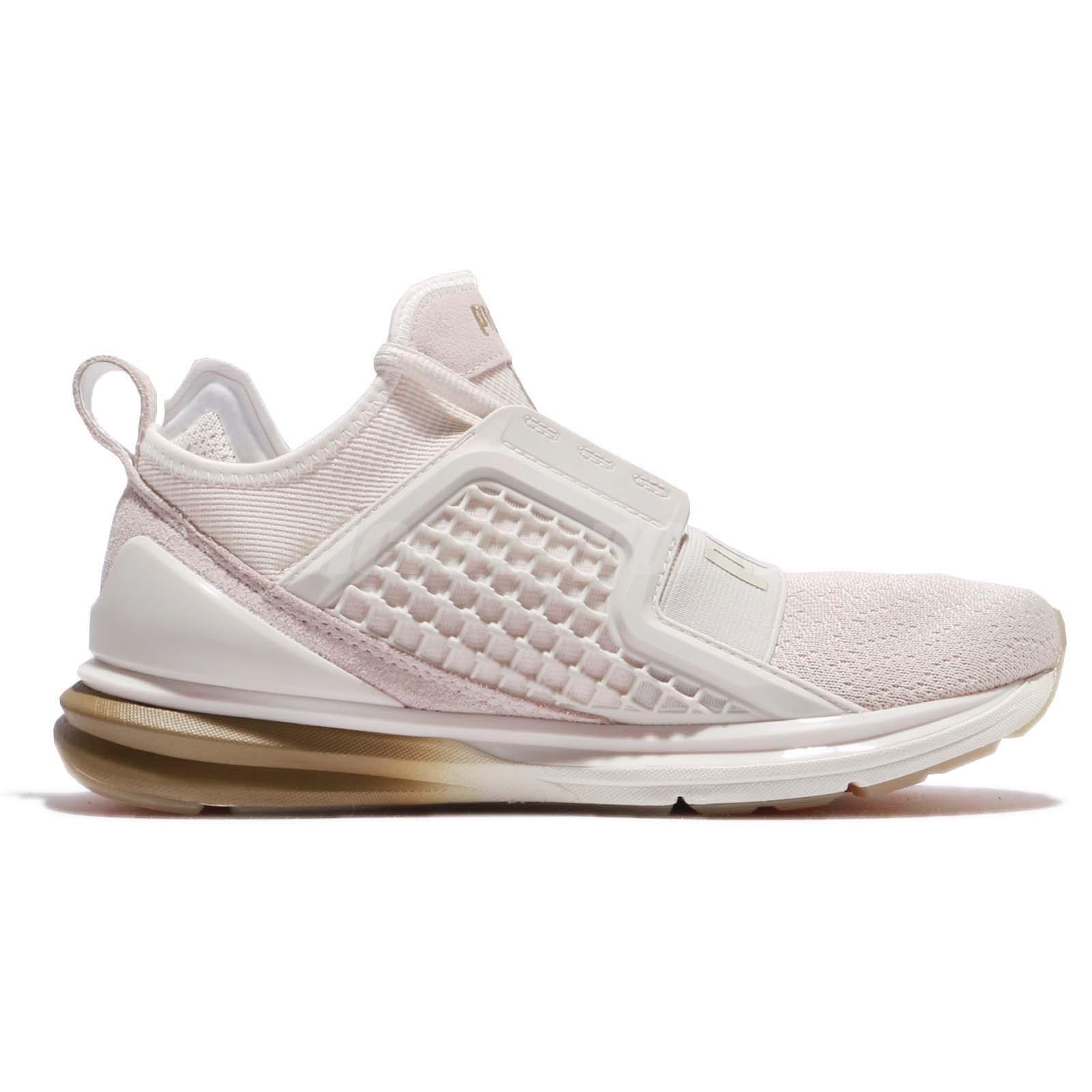 Puma Ignite Limitless Metal Wns Whisper White White White gold Women Running shoes 189988-02 33d66b Puma Ignite Limitless Metal Wns Whisper White White White gold Women Running shoes 189988-02 33d66b