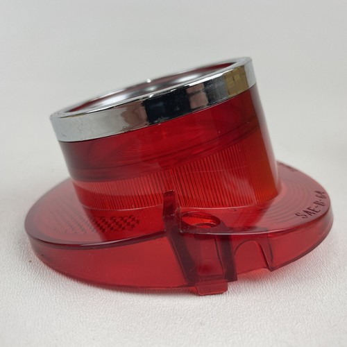 1964 Chevy Bel Air Back-Up Lamp Lens W/Ornament (Exc. Wagon) 5955460 Glo-Brite - Picture 8 of 10