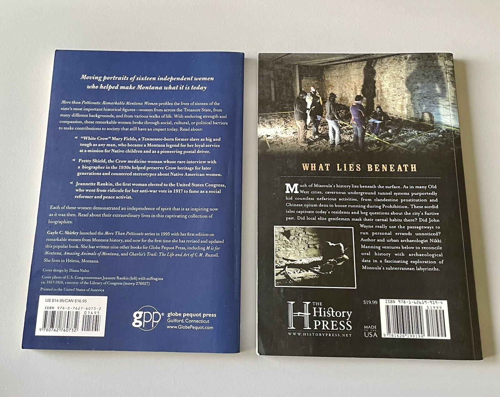 Historic Underground Missoula Manning Remarkable Montana Women Shirley