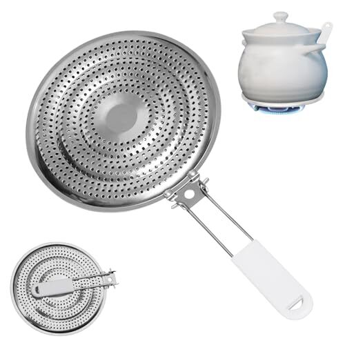 Heat Diffuser Simmer Plate Flame Guard for Gas and Electric Stove Top Cooking - Picture 3 of 9
