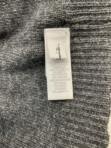 Nuevo sin etiquetas Paul Smith Gorro Casmere Lana de Cordero Angora Sombrero Rayas Multicolor Tejido Gorra - Imagen 13 de 17