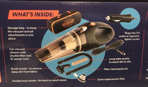 Zabba ThisWorx Corded Car Vacuum Cleaner - NIB - Picture 3 of 8
