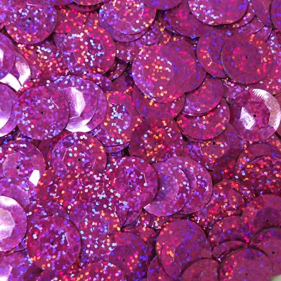 Made in USA 20mm Cup Sequins Pink Metallic