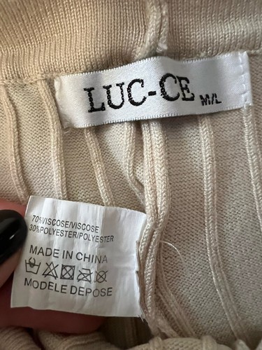 LUC-CE* 3-teiliges Set* Cardigan +Leggings+Top* Größe: M/L - Bild 15 von 16