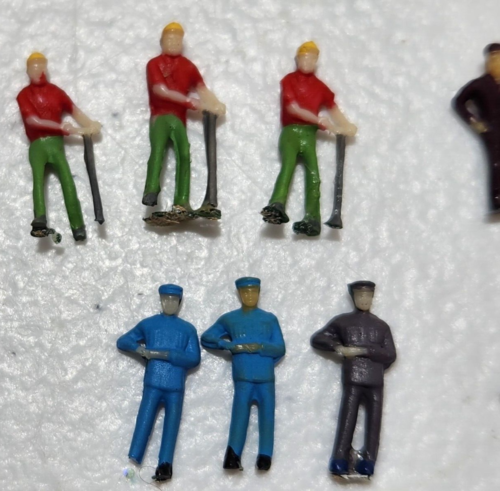 Figurine accessori vintage ferrovia Bachmann scala N #7002 - Foto 2 di 9