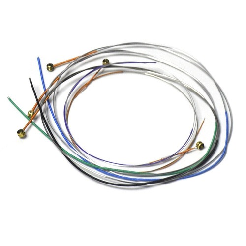 Satz Alice 4/4 Violinsaiten Nylonkern Al-Mg Ni-Fe Wicklung EADG Plus E-1b - Bild 4 von 6