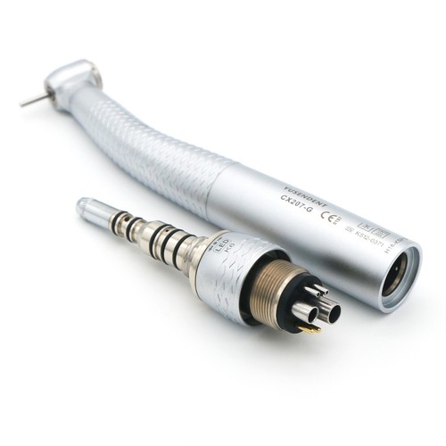Pieza de mano dental de alta velocidad estilo KaVo COXO fibra óptica LED turbina acoplador de 6 agujeros - Imagen 12 de 85