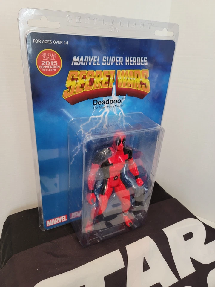 Deadpool 12" 2015 Secret Wars Marvel Super Heroes Gentle Giant JUMBO SIN USAR, EN CAJA Foto 2 de 3