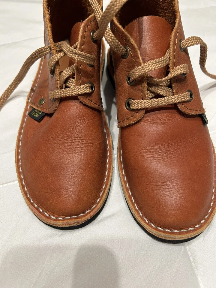 Botas hechas a mano de cuero Kudu unisex Chukka Kudu talla 2 SA - EE. UU. talla 5-5,5 M Foto 3 de 4