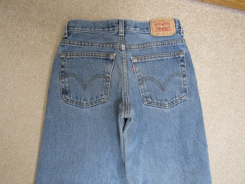 Boys Levis 550 Relaxed Fit Denim Jeans 25x25.5 - Picture 2 of 5