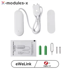 eWeLink Water Leakage Alarm Detector Water Leak Sensor Flood Alert Overflow