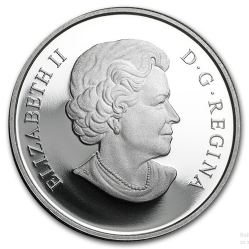 CANADA $20 2013 Silver Proof 'Purple Coneflower & Eastern Tailed Blue Butterfly' - Picture 6 of 6